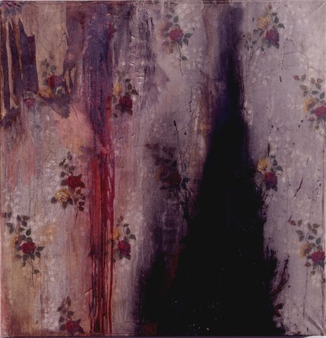 "L'âtre II " 123 x 120 cm - 1993